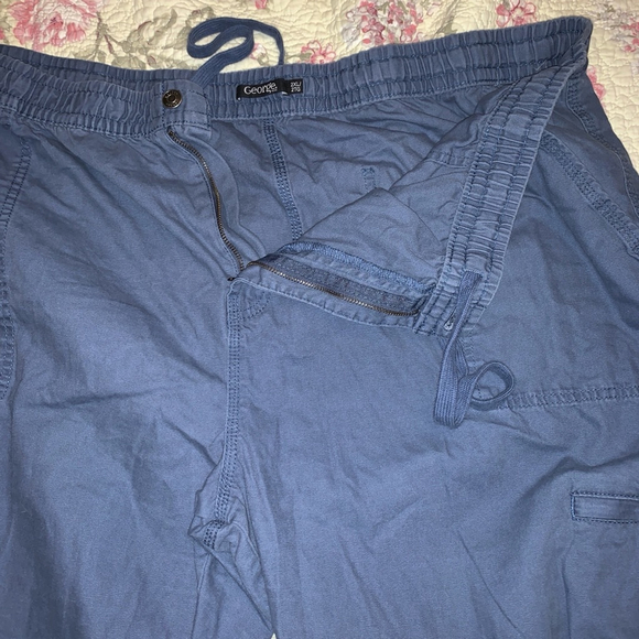 Cotton George Pants, 2XL, Blue - Picture 5 of 9